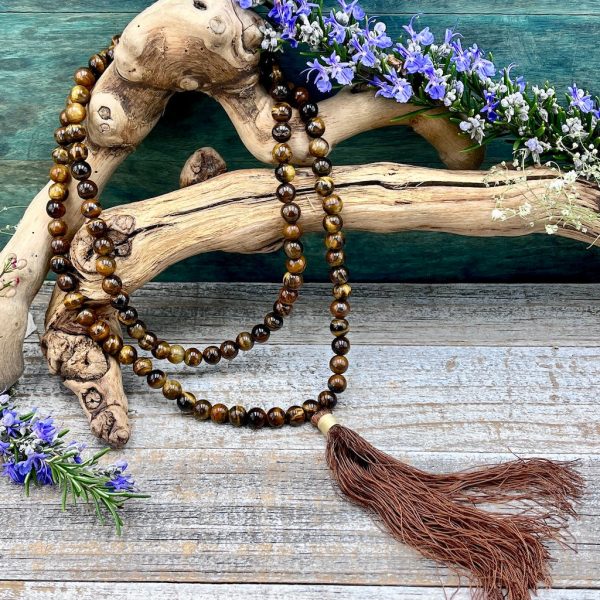 Tiger s Eye Mala For Cheap
