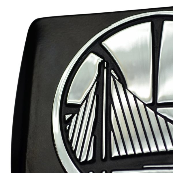 Tennessee Titans Hitch Cover Chrome on Black 3.4 x4  Discount - Image 2