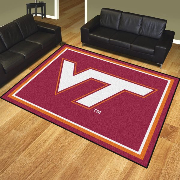 Virginia Tech Hokies 8x10 Rug 87 x117  Cheap