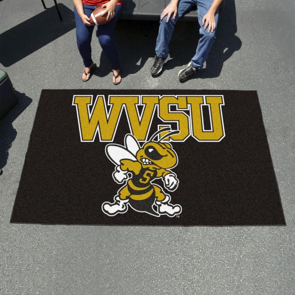 West Virginia State Yellow Jackets Ulti Mat 59.5 x94.5  on Sale