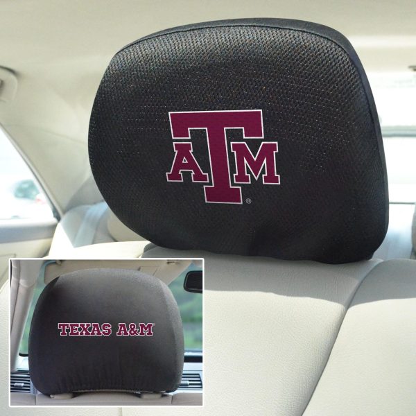 Texas A&M Aggies Head Rest Cover 10 x13  Sale