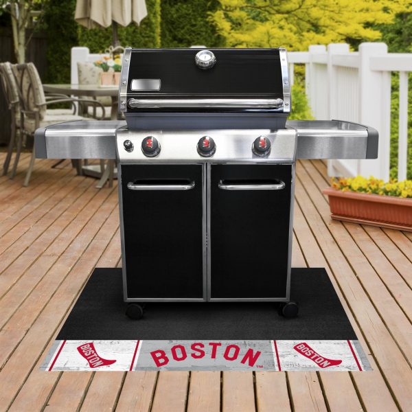 Boston Red Sox Retro Collection 1759 Grill Mat Online now