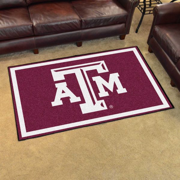 Texas A&M Aggies 4x6 Rug 44 x71  Online