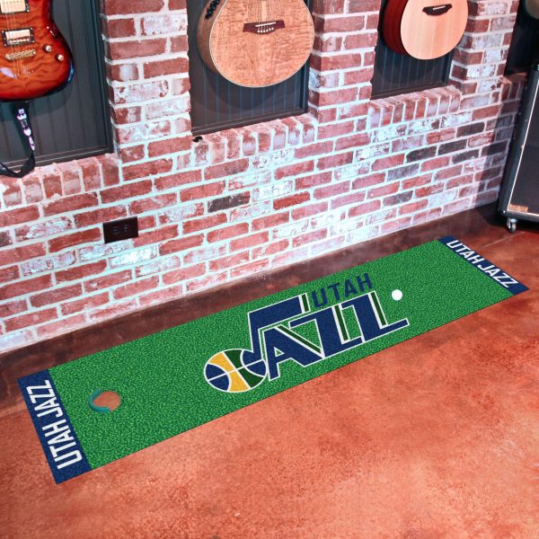 Utah Jazz Putting Green Mat 18 x72  Online