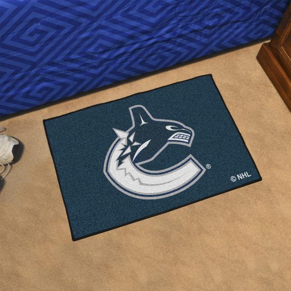 Vancouver Canucks Starter Mat 19 x30  on Sale