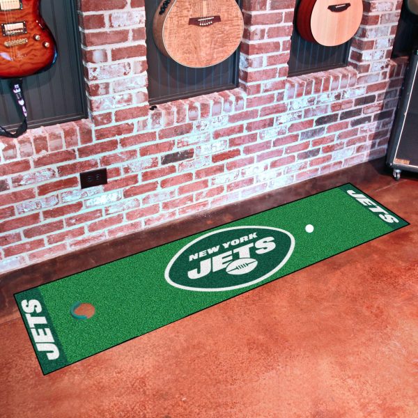 New York Jets Putting Green Mat 18 x72  Online Sale