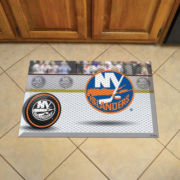 New York Islanders Scraper Mat 19 x30  For Cheap