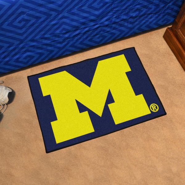 Michigan Wolverines Starter Mat 19 x30  For Discount
