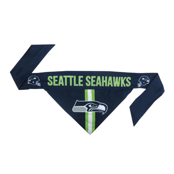 Seattle Seahawks Pet Bandanna Size For Discount - Image 5