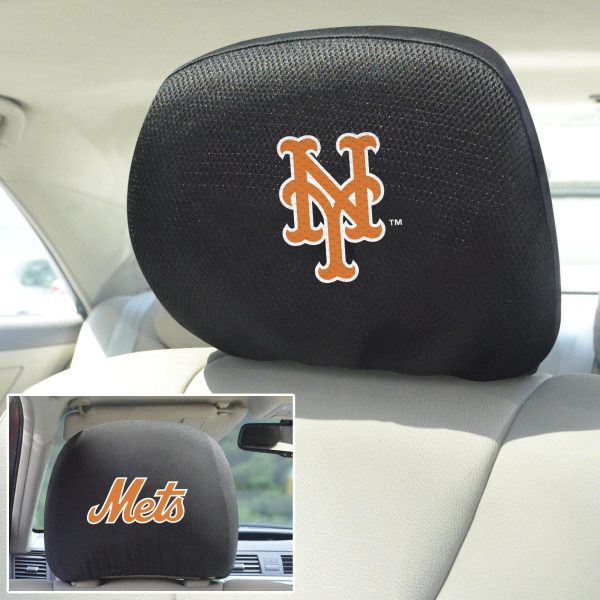New York Mets Head Rest Cover 10 x13  Sale