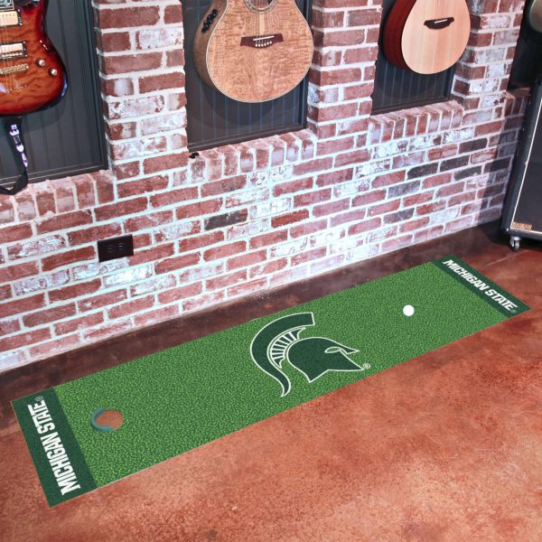 Michigan State Spartans Putting Green Mat 18 x72  Discount