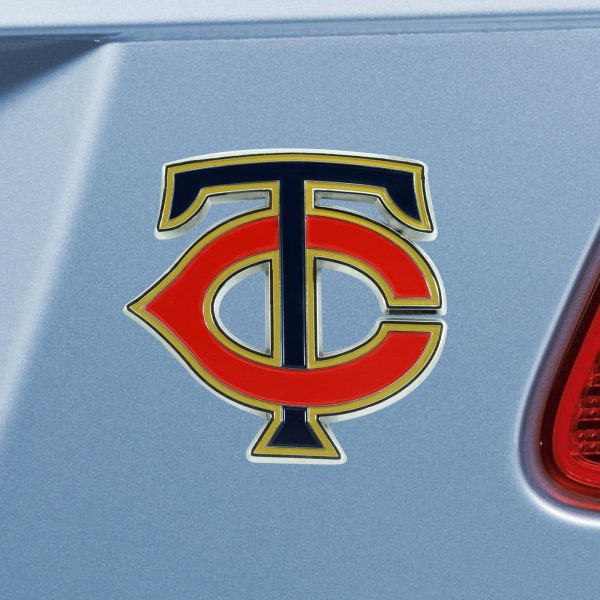 Minnesota Twins Color Emblem 3 x3.2  Hot on Sale