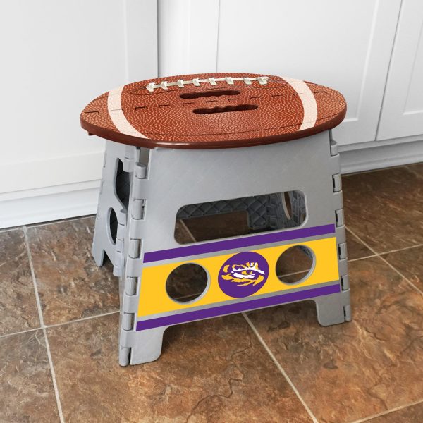 LSU Tigers Folding Step Stool 14 x13  For Sale