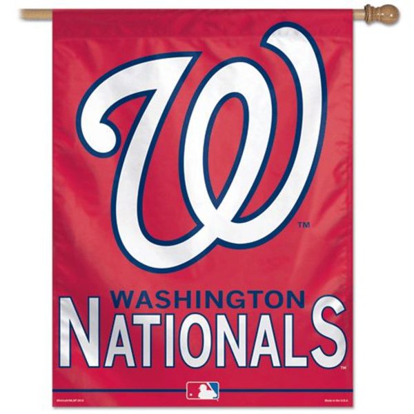 Washington Nationals Banner 28x40 Vertical Alternate Design For Cheap