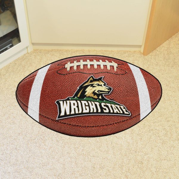 Wright State Raiders Football Mat 20.5 x32.5  Online now